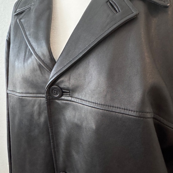 New Daniel Cremieux Lambskin Leather Jacket Wool Liner Men's Size XL - Picture 2 of 12